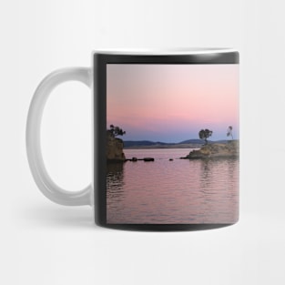 Little Island at sunset Mug